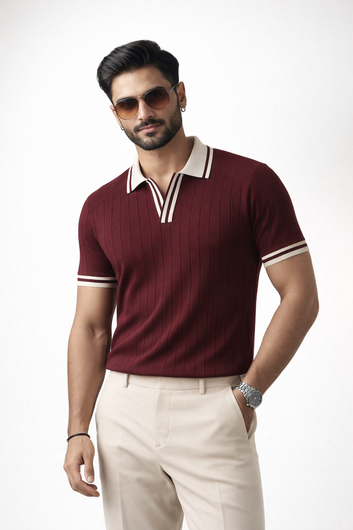 Signature Luxe-Knit Cotton T-Shirt